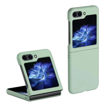 Husa Though pentru Samsung Z Flip6, Thin Matte, AntiShock - Verde deschis