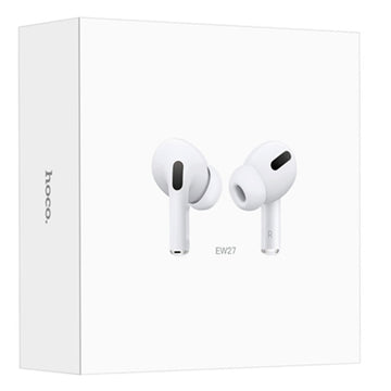 Casti Wireless Hoco EW27, Ear Buds, BT 5.3, 150h StandBy, 300mAh, True - Alb