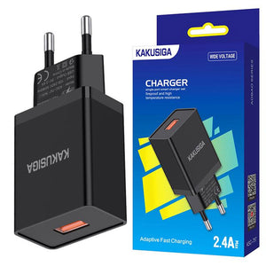 Incarcator Retea Kaku KSC-757, 18W, 2.4A, 1xUSB-A, QC 3.0 - Negru
