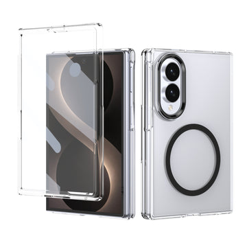 Husa pentru Samsung Z Fold 8, Pentru Samsung Galaxy Z Fold 8, Ice Foling Series, MagSafe - Negru