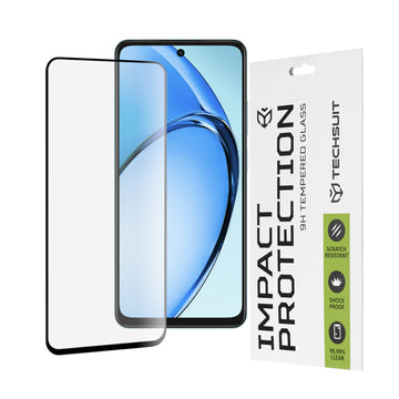 Folie Clear pentru Oppo A60, Full Glass - Transparent / Negru