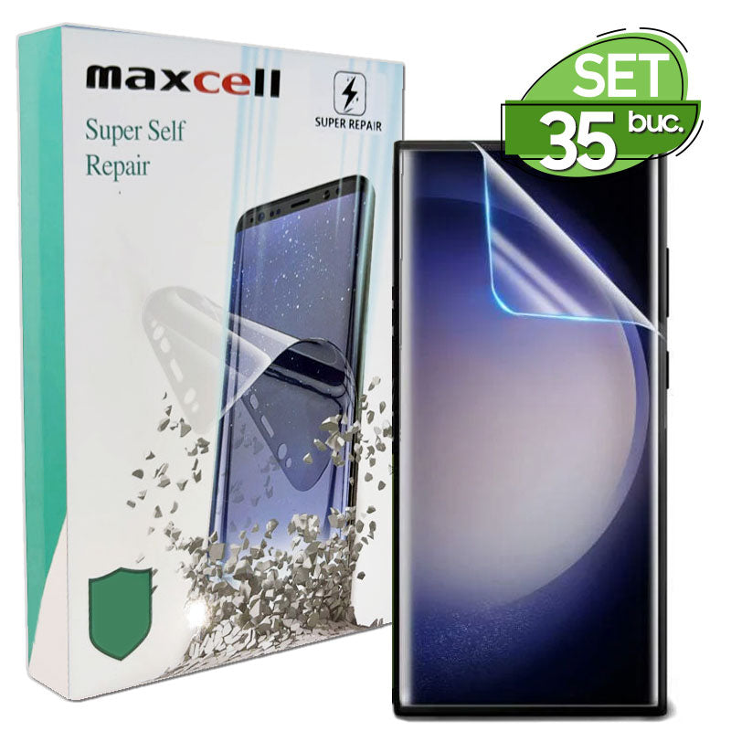 Maxcell (E035) - SET Folii Cutter/Plotter, Clear, 120x180mm, 0.35mm, Universal, HydroGel Film,