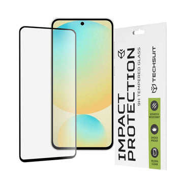 Folie Clear pentru Samsung S24 FE, Full Glass - Transparent / Negru