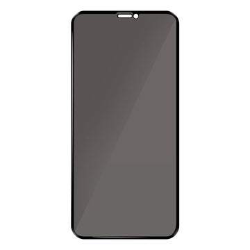 Folie Privacy pentru iPhone 11 Pro Max, Xs Max, Full Glass - Transparent / Negru