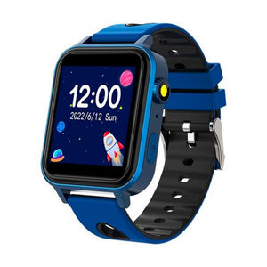 Ceas SmartClasic cu Jocuri XO H120, pentru Copii, Touch Function, 450mAh, iPhoneS - Albastru