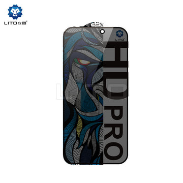 Folie HD Privacy pentru iPhone 12 Pro, AntiSpy - Contur negru