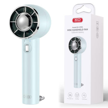 Cooler XO MF85, Portabil/Desktop, 3 Viteze, 1200mAh - Albastru