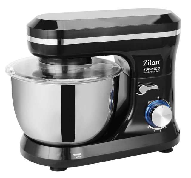 Mixer cu bol Zilan ZLN1215, 4.5 l, 6 niveluri