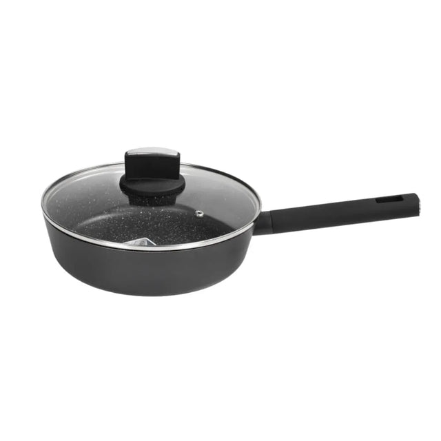 Tigaie înveliș marmură cu capac nr 28 Zilan ZLN0898