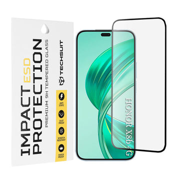 Folie Clear pentru Honor 400 Lite, Full Glass - Transparent / Negru