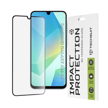 Folie Clear pentru Samsung A16, Full Glass - Transparent / Negru