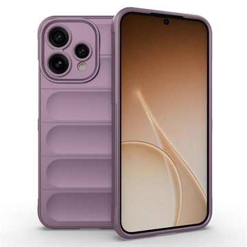Husa Wave pentru Oppo, Reno 15, Grip Anti-Shock, TPU - Mov deschis