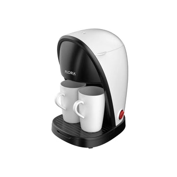 Aparat de cafea picurare alb Floria ZLN9298, 450 W, 250 ml