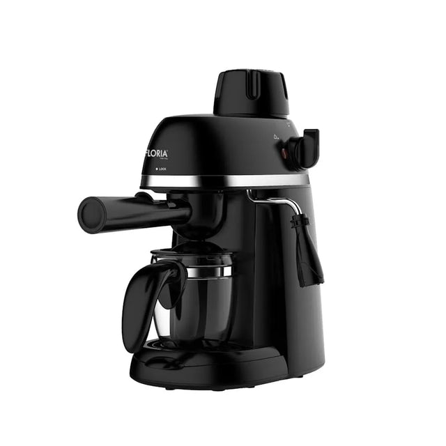 Espressor electric negru Floria ZLN9358, 800 W, 0.24 l