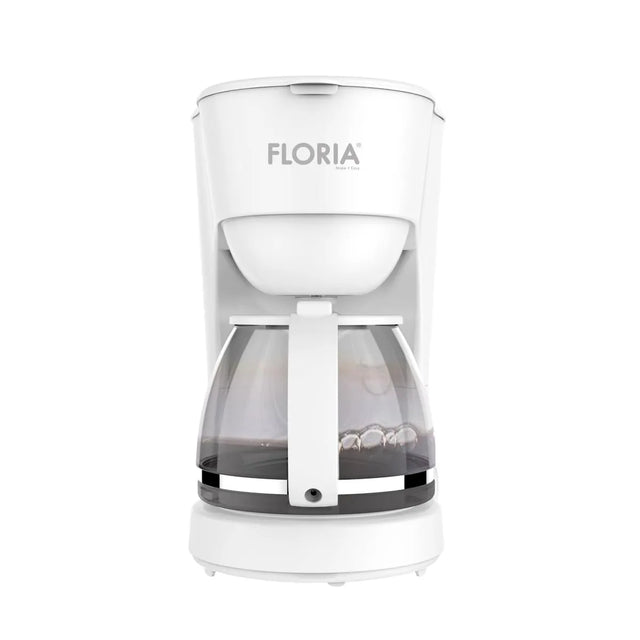Filtru cafea alb Floria ZLN9274, 600 W, 1.25 l