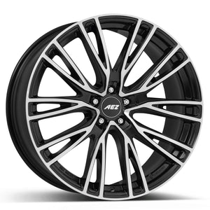 Janta aliaj AEZ SEATTLE DARK Negru lucios 9x21 5x112 ET36 CB66.6