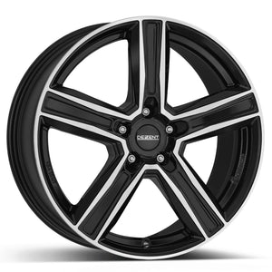 Janta aliaj DEZENT KG DARK Negru lucios 9x20 5x112 ET60.8 CB66.6