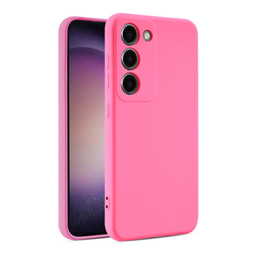 Husa Soft pentru Samsung A33, MicroFiber, TPU - Neon roz