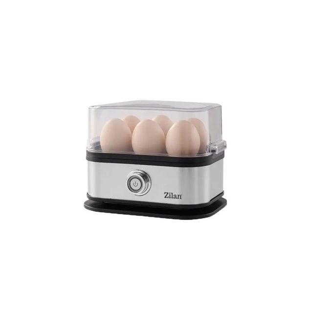 Fierbător de oua oua negru/inox Zilan ZLN4109