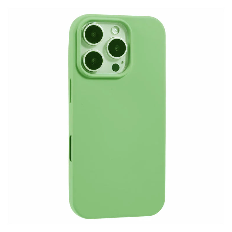 Husa Soft - iPhone 16 Pro Max, MicroFiber, TPU, Mint Green