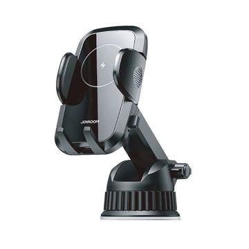 Suport Auto cu Incarcare Wireless Joyroom JR-ZS241, Cleme Laterale, Montaj Bord - Negru