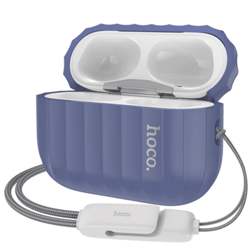 Husa HOCO WB23 pentru AirPods Pro2, pentru Casti, TPU - Albastru