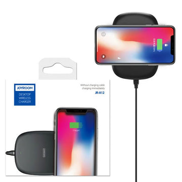 Incarcator Wireless Joyroom JR-A12, 5W, Qi Charging, Universal - Negru