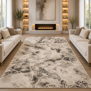 Covor Modern Diamant Livario Bej Cream