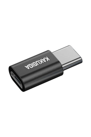 Adaptor OTG Transfer Kaku KSC-531, MicroUSB la USB-C - Negru