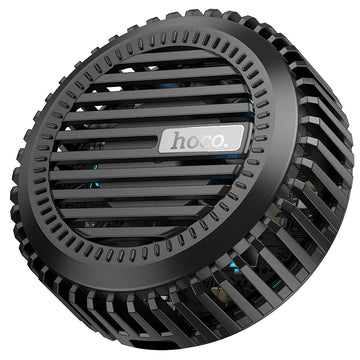 Incarcator Wireless Hoco CW57, iPhone/AirPods, MagSafe cu Ventilator - Negru