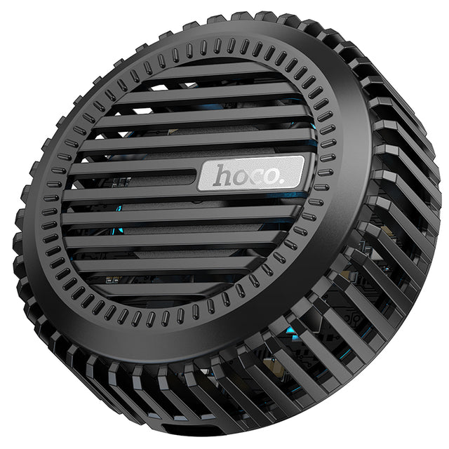 Incarcator Wireless Hoco CW57, iPhone/AirPods, MagSafe cu Ventilator - Negru