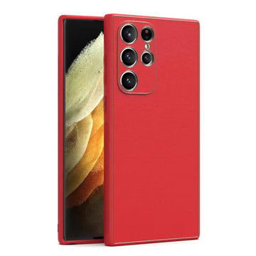 Husa Yolo pentru Xiaomi 13, Piele ecologica, TPU Edge - Rosu