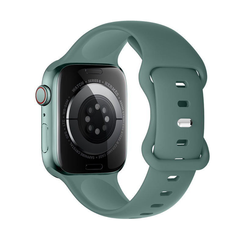 Curea Hoco WA15 pentru Apple Watch, Clasica, Silicon, 38/40/41mm - Verde Pine