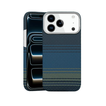Husa Aramid PTK pentru iPhone 17, Kevlar Fiber cu MagSafe, Moonrise
