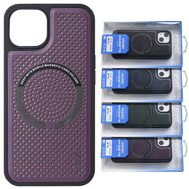 Husa X-Level Magic - iPhone 12 Pro Max - MagSafe, SoftTouch, Purple