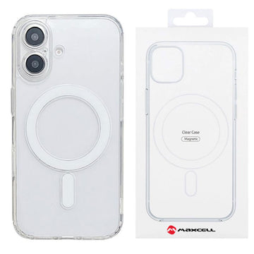 Husa SnapOn pentru iPhone 17, cu MagSafe, Acryl, PVC Plus TPU, OEM - Transparent