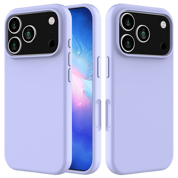 Husa Soft pentru iPhone 18 Pro Max, MicroFiber, TPU - Mov