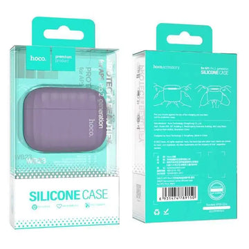 Husa HOCO WB23 pentru AirPods Pro2, pentru Casti, TPU - Mov