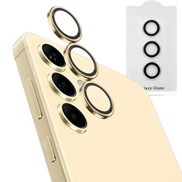 Folie Camere pentru Samsung Galaxy S24, AutoAlign, Lens KIT - Auriu