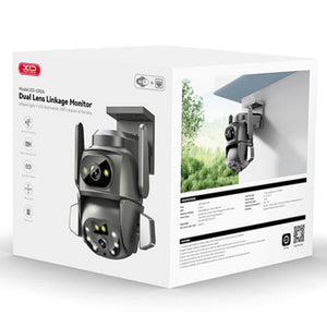 Camera Video de Supraveghere XO CR04, Exterior, 400W, NightVision, InfraRed, Robot - Negru