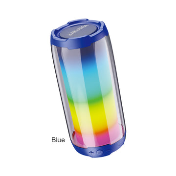 Boxa Portabila Kaku KSC-611, BT 5.0, Colorful Light, 10W, TWS - Albastru