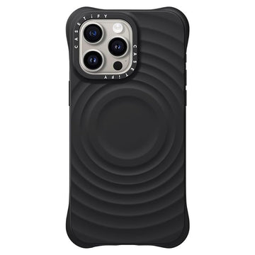 Husa Ripple pentru iPhone 16 Pro, Soft Skin, MagSafe - Deep negru