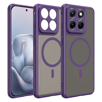 Husa MagFrost Pro pentru Motorola Edge 70, Fusion, Matte MagSafe, Frosted Frame - Mov