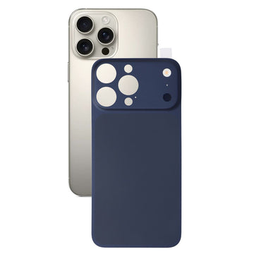 Folie Spate S17 pentru iPhone 15 Pro, Full Cover, Transform Seria 17, FullGlue - Albastru