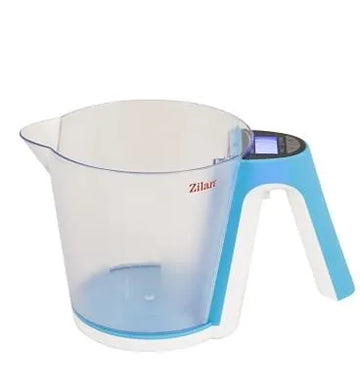 Cană cântar digital roșu Floria ZLN7788, 1.2 l