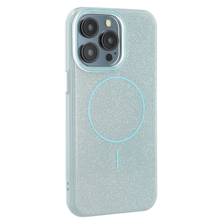Husa Mag Glitter - Samsung S25 Ultra, MagCase, PC, Shinny, Green