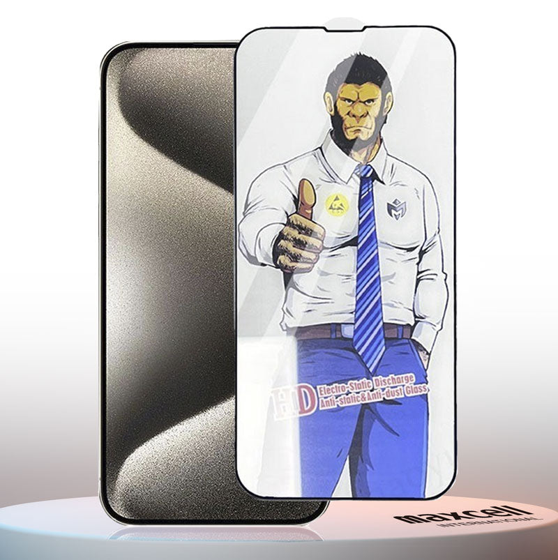 ESD - Folie Clear - iPhone 17 - AntiStatic Glass, AntiDust - Black frame
