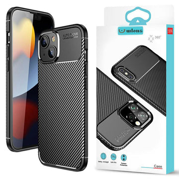 Husa AutoFocus pentru Samsung S24 Ultra, Carbon Grain - Negru