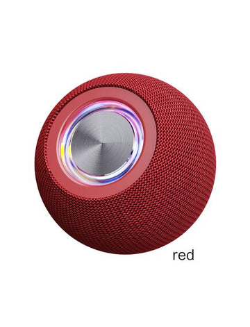 Boxa Portabila Kaku KSC-610, BT 5.0, Colorful Light, 5W, TWS - Rosu