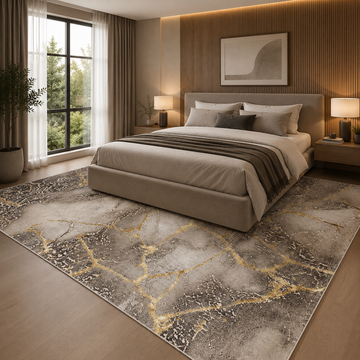 Covor Livario Imperial Effect Gresie Bej Gold